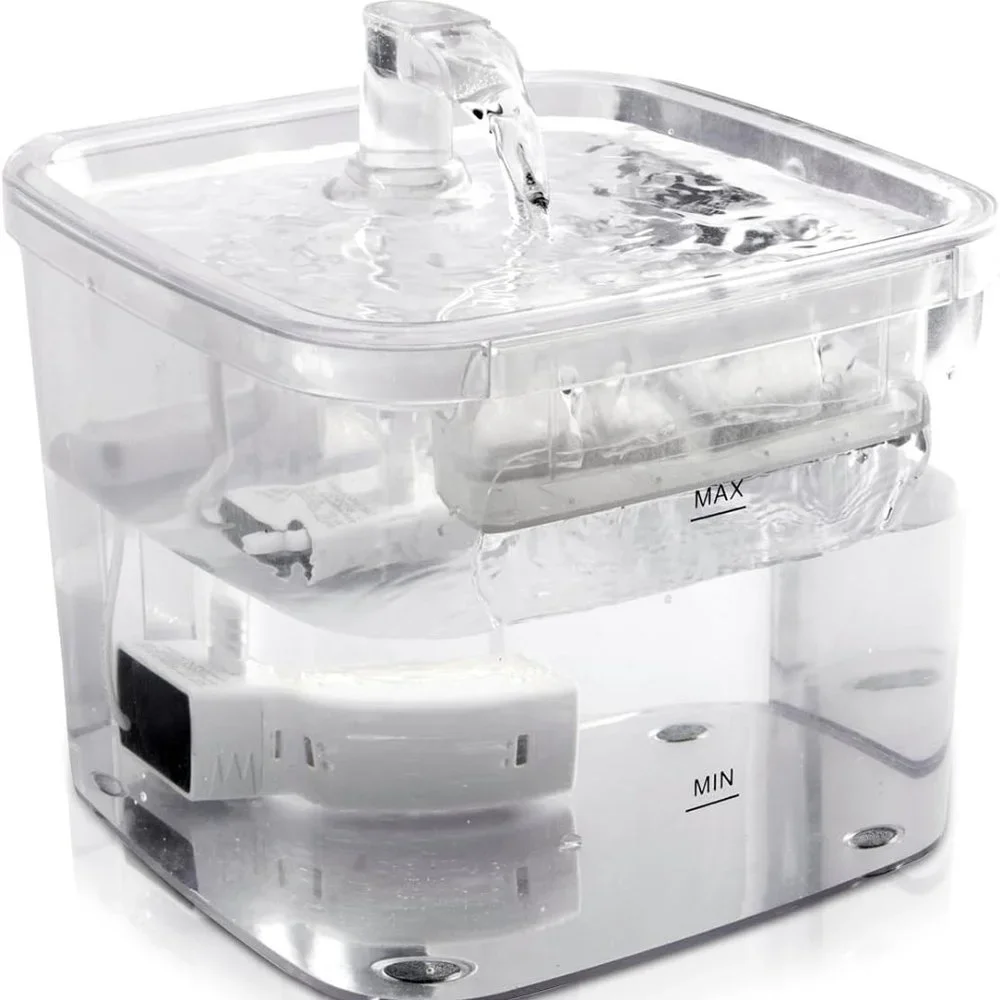 Cat Water Fountain Fountain, 1.5L/50.72oz Automatic Pet Fountain